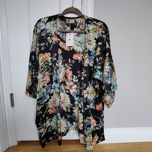 LOOK BY M Colorful Bright Kimono-Like Cardigan | (O/S)